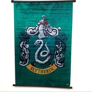 Harry Potter Hogwarts Slytherin House wall Scroll